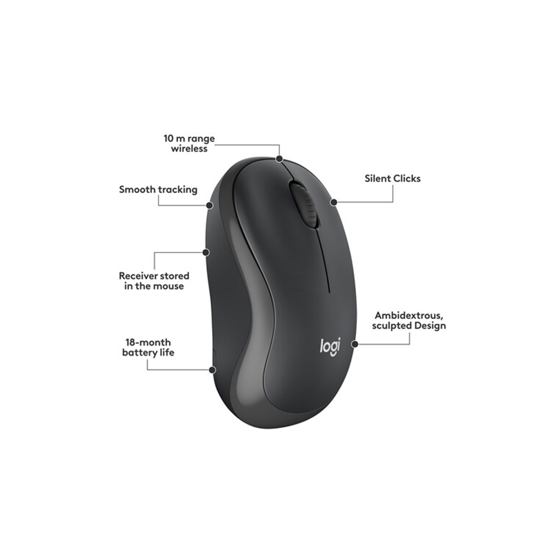 Logitech MK295 Silent Wireless Keyboard & Mouse Combo in Qatar Logitech MK295 Silent Wireless Keyboard & Mouse Combo in Qatar